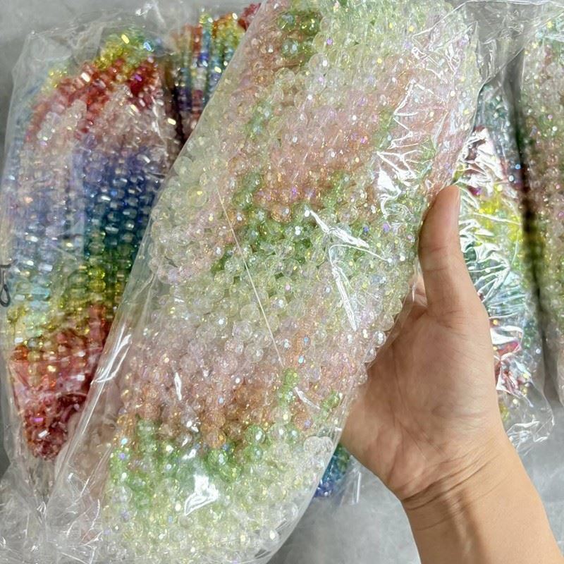 8mm Round Glass Bead Strands high quality
